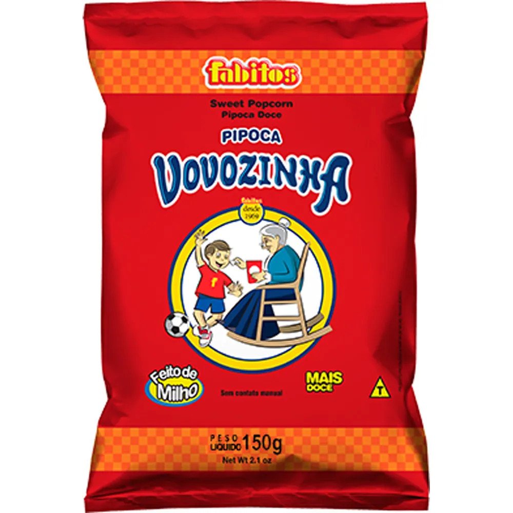 Pipoca Vovozinha Doce 150g