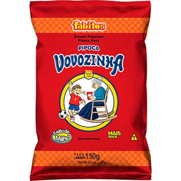 Pipoca Vovozinha Doce 150g